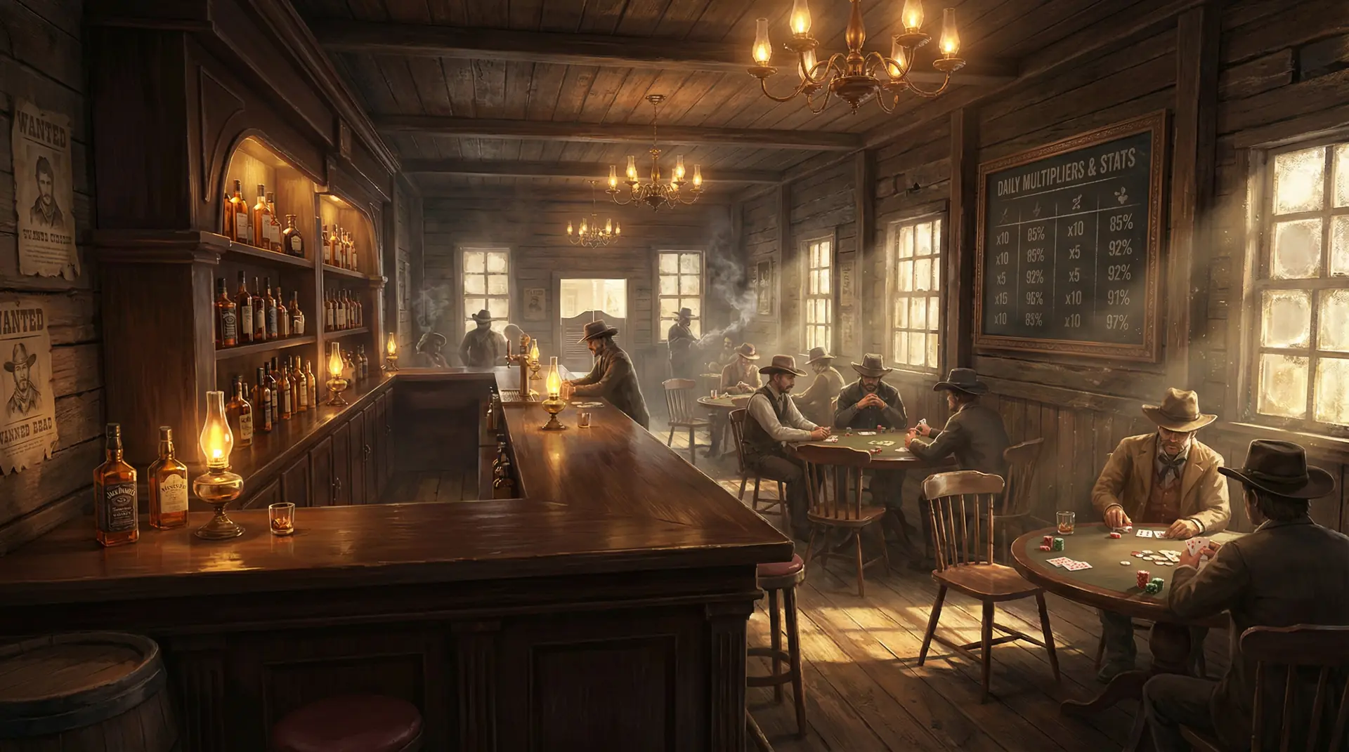 荒野酒馆实时倍率统计数据面板